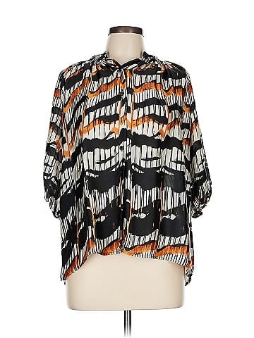 Collective Concepts 3/4 Sleeve Blouse (view 1)