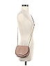 Cuyana Solid Gray Pink Leather Crossbody Bag One size - photo 2