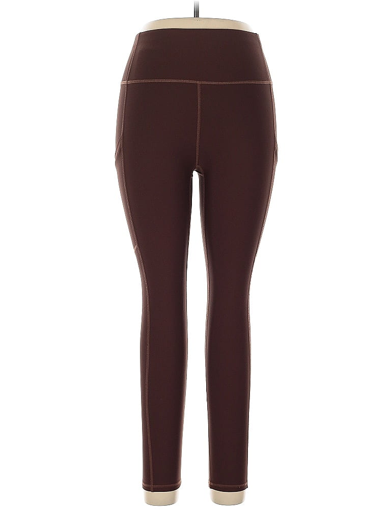 Oiselle Brown Active Pants Size L - photo 1
