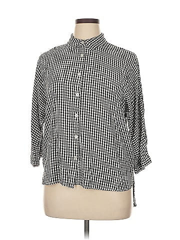 Premise Studio 3/4 Sleeve Blouse (view 1)
