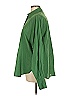 Modern Citizen 100% Cotton Solid Green Long Sleeve Button-Down Shirt Size L - photo 5