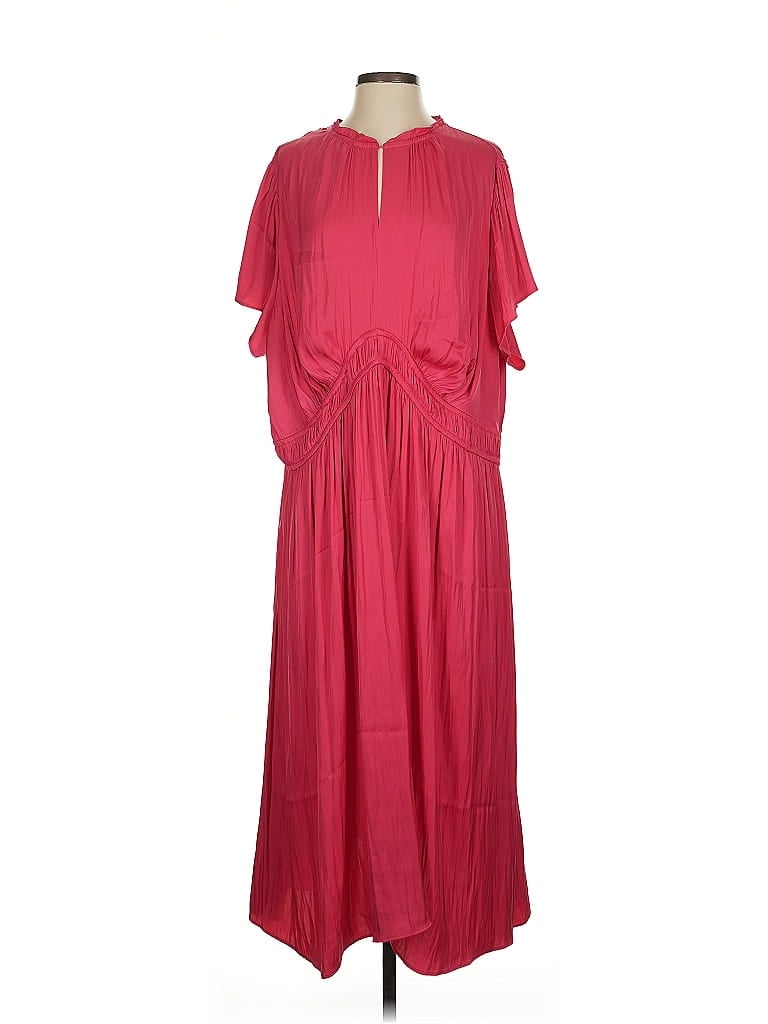 Click to view more detailed imagery on our partner's website Pre-owned Lane Bryant Casual Dress In Pink