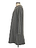 24/7 Maurices Solid Gray Casual Dress Size S - photo 5