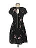 Xhilaration Floral Black Casual Dress Size S - photo 2