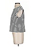 The Great. 100% Cotton Stripes Ivory Short Sleeve T-Shirt Size S - photo 5