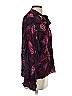 ML Monique Lhuillier Burgundy Long Sleeve Blouse Size S - photo 4