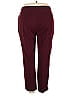Susan Graver Solid Burgundy Casual Pants Size 20 - photo 2
