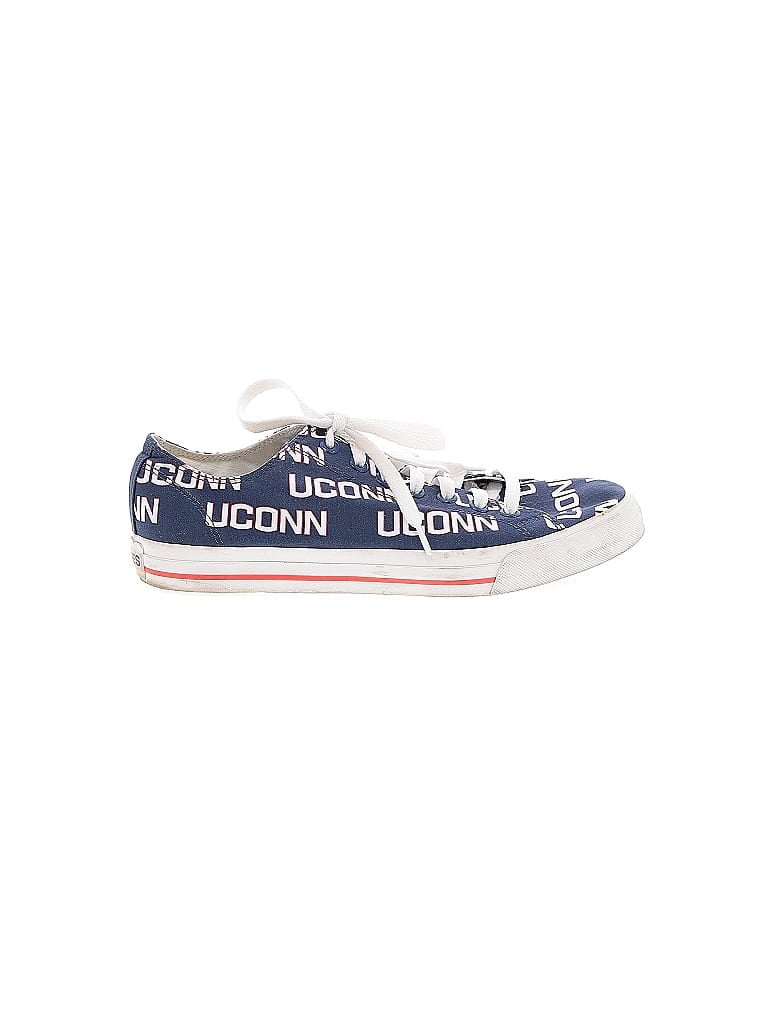 Row One Graphic White Blue Sneakers Size 10 - photo 1