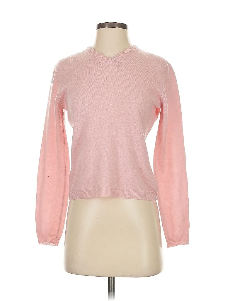 United Colors Of Benetton Pink Pullover Sweater Size S - photo 1