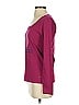 Life Is Good 100% Cotton Burgundy Pink Long Sleeve T-Shirt Size XS - photo 5