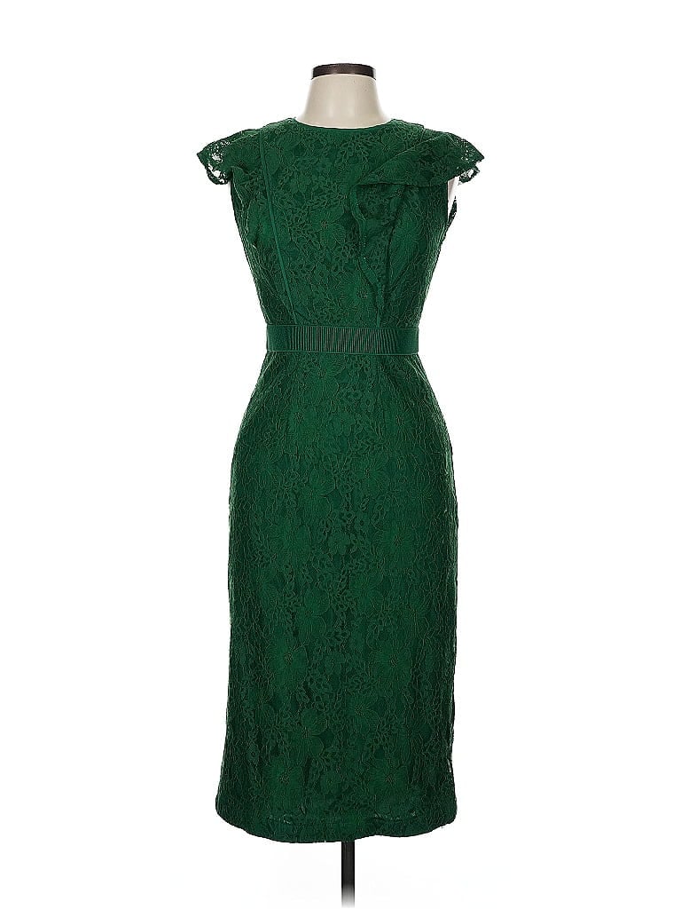 Eva Mendes by New York & Company Green Cocktail Dress Size 6 - photo 1