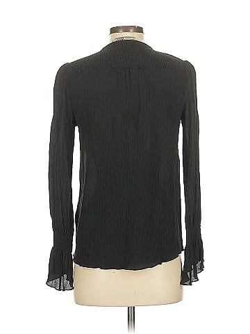 Go By Go Silk Long Sleeve Silk Top (view 2)