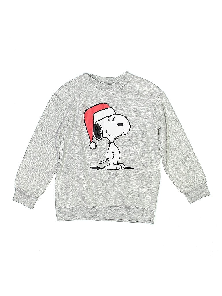Peanuts Silver Sweatshirt Size M (big kids) - photo 1