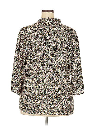 Suzanne Betro 3/4 Sleeve Blouse (view 2)