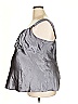 Liz Lange Maternity for Target 100% Polyester Metallic Silver Sleeveless Blouse Size XXL - photo 5