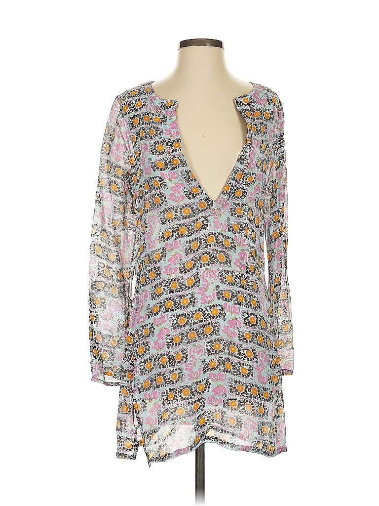 Click to view more detailed imagery on our partner's website Pre-owned Ondademar Long Sleeve Blouse In Gray