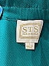Sail to Sable 100% Polyester Teal 3/4 Sleeve Blouse Size S - photo 6