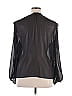 Guess Jeans Black Long Sleeve Blouse Size XL - photo 2