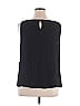 Ann Taylor LOFT 100% Nylon Black Sleeveless Blouse Size XL - photo 2