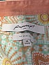 Foxcroft 100% Cotton Color Block Green 3/4 Sleeve Top Size 14 - photo 7