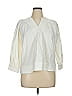 Pomander Place Ivory 3/4 Sleeve Blouse Size XL - photo 1