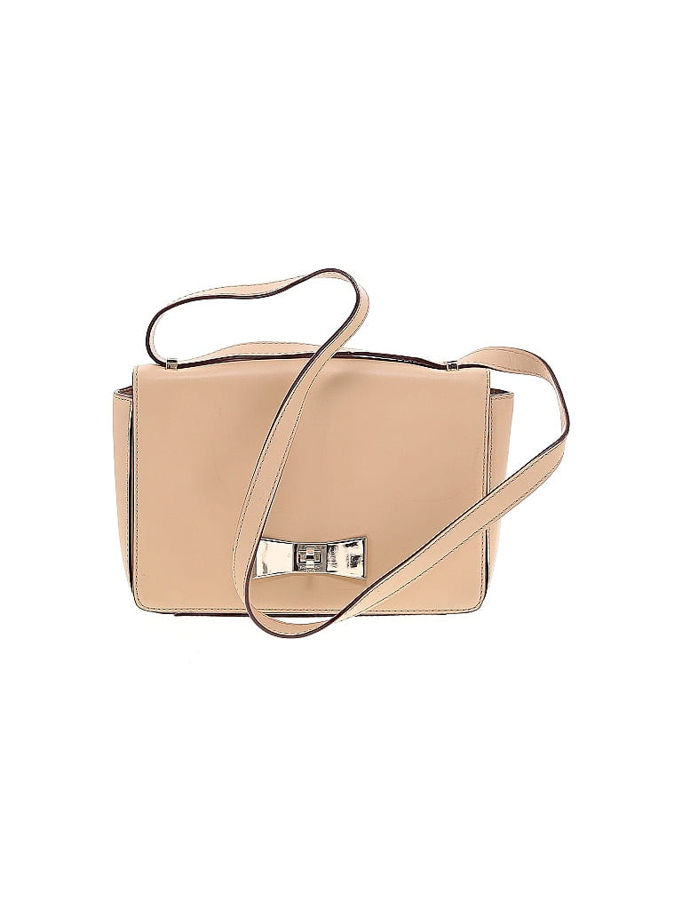 Kate Spade New York 100% Cow Leather Solid Tan Leather Shoulder Bag One size - photo 1