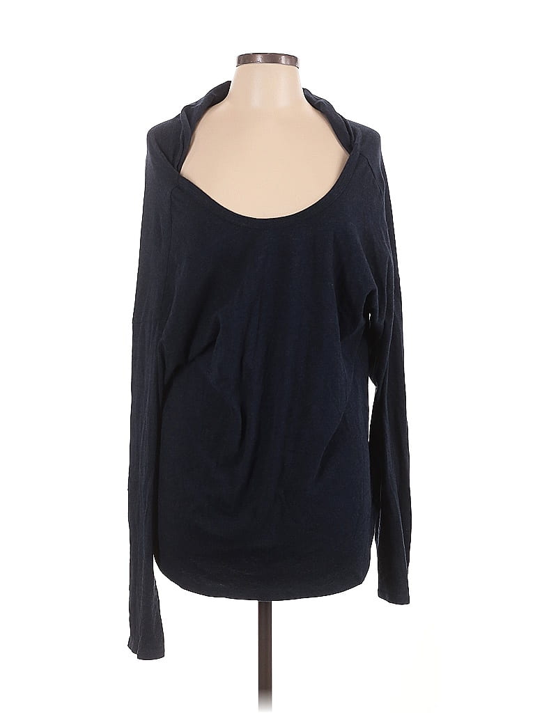 James Perse Blue Pullover Sweater Size L - photo 1