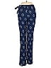 Pull&Bear Paisley Blue Casual Pants Size S - photo 2