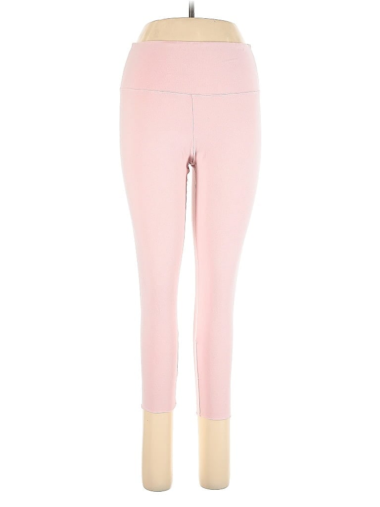TNA Color Block Pink Active Pants Size L - photo 1