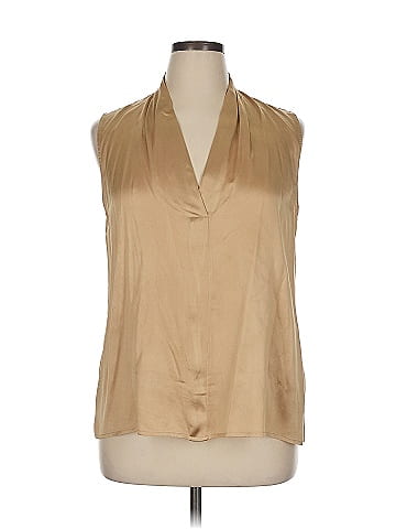 Pendleton Sleeveless Silk Top (view 1)