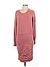 Sundry Burgundy Casual Dress Size L - photo 1