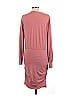 Sundry Burgundy Casual Dress Size L - photo 2