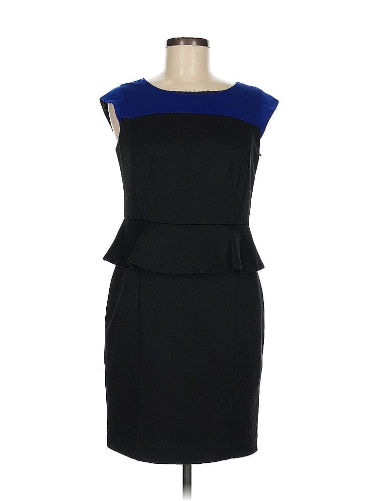 Pre-owned Evan Picone Cocktail Dress In Black