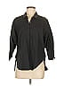 itmichaa Black 3/4 Sleeve Button-Down Shirt One size - photo 1