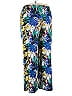 Roaman's Tropical Blue Casual Pants Size 18 - photo 1