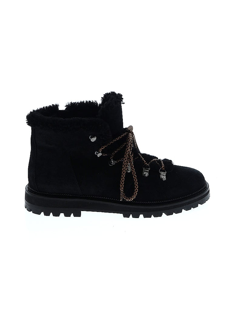AQUATALIA Black Ankle Boots Size 10 - photo 1