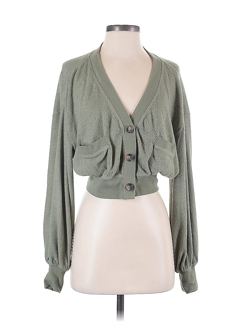 Urban Outfitters Green Cardigan Size S - photo 1