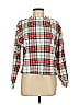 Gap Body 100% Polyester Plaid Red Fleece Size XS - photo 1