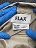 Flax 100% Silk Solid Tan Long Sleeve Silk Top Size 6 - photo 3