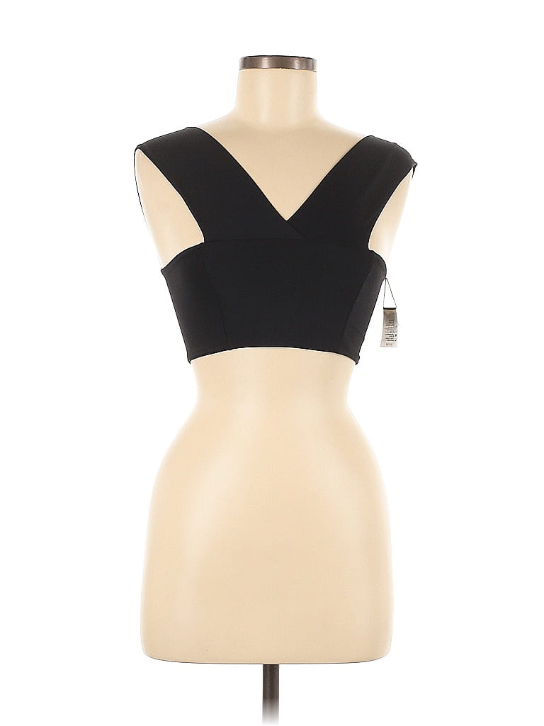 L Space Solid Black Sleeveless Top Size M - photo 1