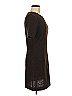 United Colors Of Benetton Tweed Brown Casual Dress Size M - photo 4