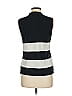 August Silk Black Sleeveless Polo Size M - photo 2