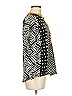 Tiny Black 3/4 Sleeve Blouse Size M - photo 4