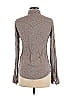 True Religion 100% Rayon Tweed Gray Brown Long Sleeve Button-Down Shirt Size M - photo 2