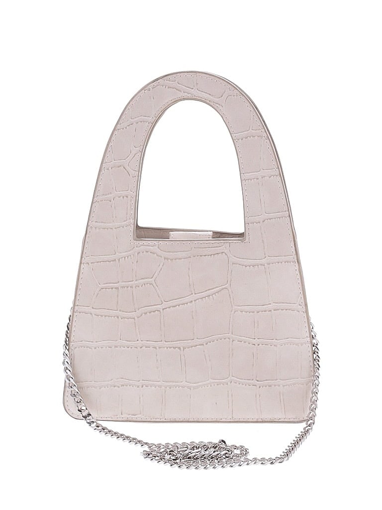 Zara Solid Ivory Satchel One size - photo 1