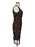 Almost Famous Animal Print Brown Cocktail Dress Size S - photo 4
