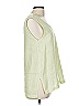 Flax Green Sleeveless Blouse Size 6 - photo 4
