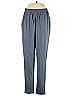 Weekend Solid Gray Casual Pants Size L - photo 1