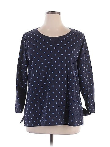 Karen Scott Sport 3/4 Sleeve T-Shirt (view 1)