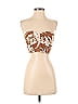 Mara Hoffman 100% Hemp Brown Tube Top Size 2 - photo 1